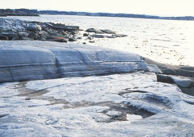 Fine-banded gneiss